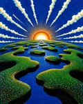 Origin Point art print by Pelcha